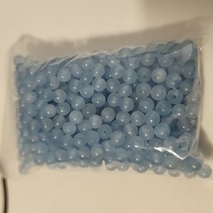 4mm Blue *dyed* Jade beads
